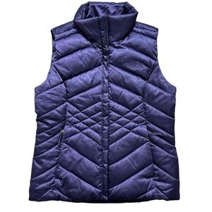 The North Face Deep Purple Puffer Vest